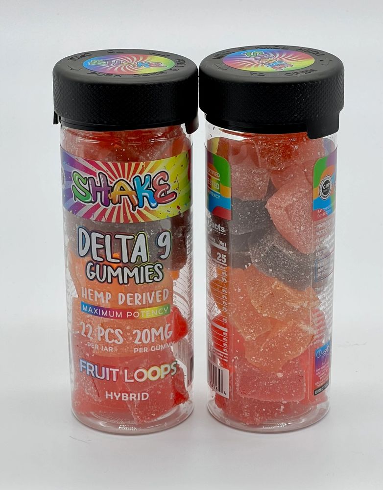 Shake Delta 9 Gummies 22pc