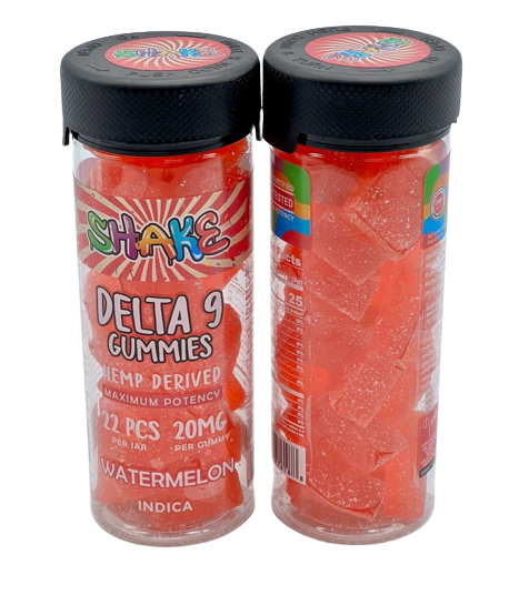 Shake Delta 9 Gummies 22pc